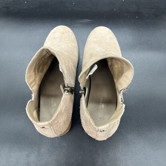 Koolaburra by UGG Women's Sz 9 Sofiya tan Suede Booties Ankle Boots 1096440 - Picture 6 of 9